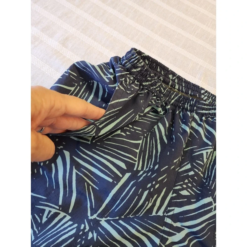 Patagonia S NEW! Men's Baggies In Rain Fern Dam Blue Swim Trunks